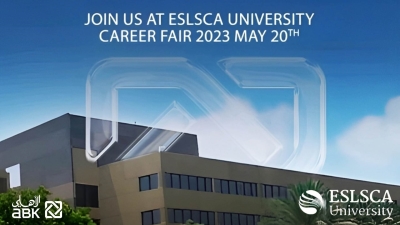 ABK-Egypt is taking part in ESLSCA University Career Fair 2023