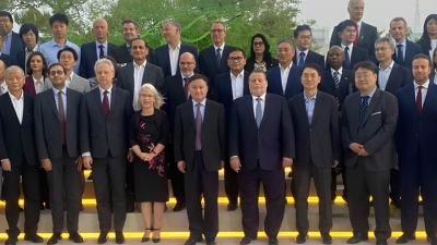 CBE's Governor meets with his Chinese counterpart in Beijing