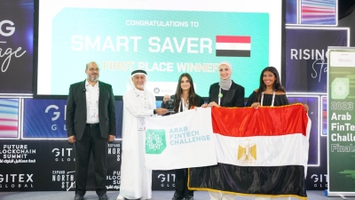  Egyptian team wins the First Place in the 1st Edition of the "Arab FinTech Challenge" for Universities held in GITEX-UAE 2023