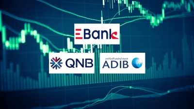 EBank, ADIB Egypt, and QNB top listed banks in focusing on customer loans investment by March 2024end
