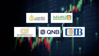 NBE, Banque Misr, and CIB, top banks in the market shares of deposits in the banking sector