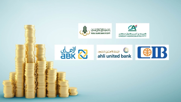 Credit Agricole Bank, Faisal Bank, CIB, Ahli United Bank, and ABK – Egypt, top banks in terms of ROA 