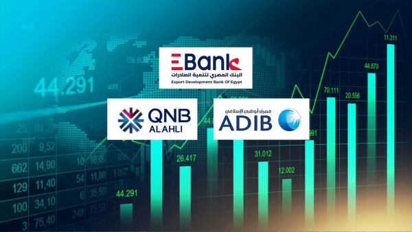 EBank, ADIB Egypt, and QNB Al Ahli Top Listed Banks in Focusing on Customer Loans by March-2023end