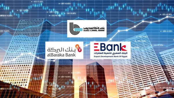 Suez Canal Bank, EBank, and alBaraka bank top listed banks in focusing on corporate loans by March-2023end