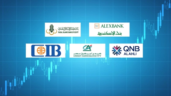 Alex Bank, Faisal Bank, QNB Al Ahli, Credit Agricole Bank and CIB Top banks in Capital Adequacy Ratio by March-2023end