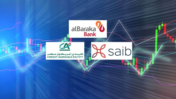 alBaraka bank, saib, and Credit Agricole Bank Lead in Fastest Growth among Listed Banks in Financial Investments during H1-2023