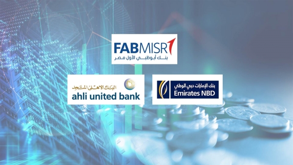 FABMisr, Emirates NBD, and Ahli United Bank, fastest-growing Gulf banks operating in Egypt in terms of net profits