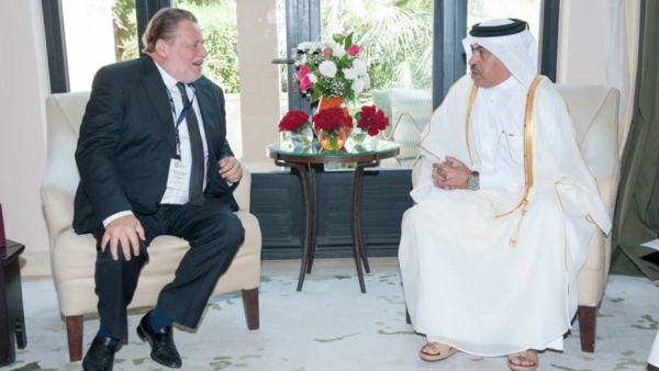 CBE’s Governor and Qatari Finance Minister Discuss Global Economic Challenges 