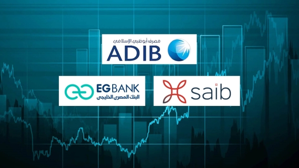 ADIB Egypt, saib, and EGBANK, Fastest-growing listed banks in shareholders’ Equity At 9M-2023