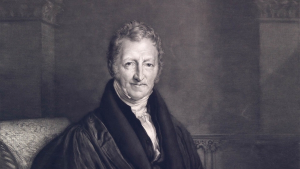 Thomas Robert Malthus’ theory of population growth and its impact on the economy