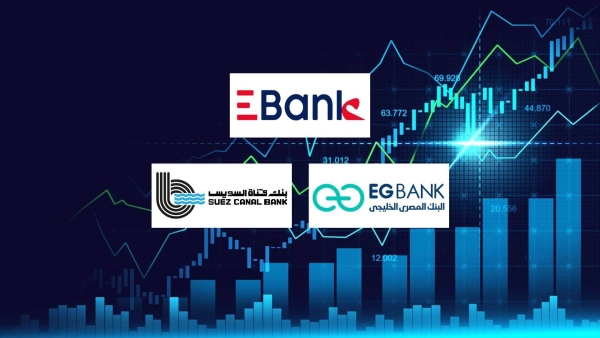 EBank, EGBANK, and Suez Canal Bank, Fastest growing listed banks in net fees and commissions income in 2023