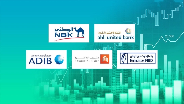 AUB Egypt, NBK-Egypt, and Emirates NBD, Top Banks in Loans-to-Deposit Ratio (LDR) By March-2024end